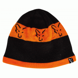 Fox - Fox Black/Orange Beanie - Czapka zimowa